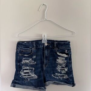 American eagle curvy hi-rise shortie